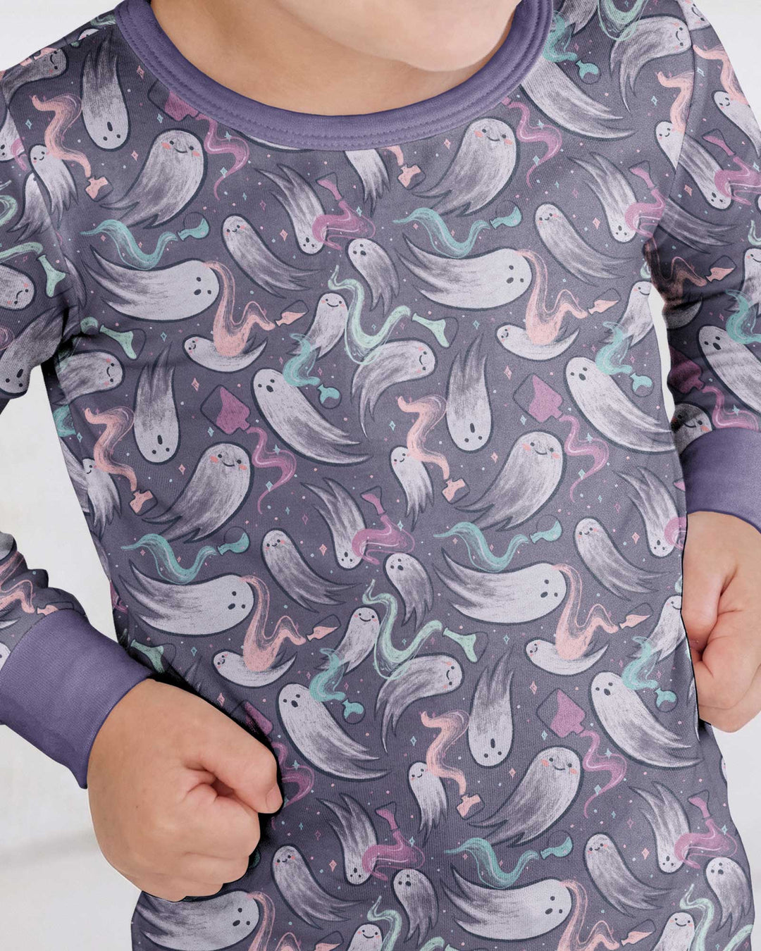 Whimsical Spirits Bamboo Two Piece Long Sleeve Pajama Set