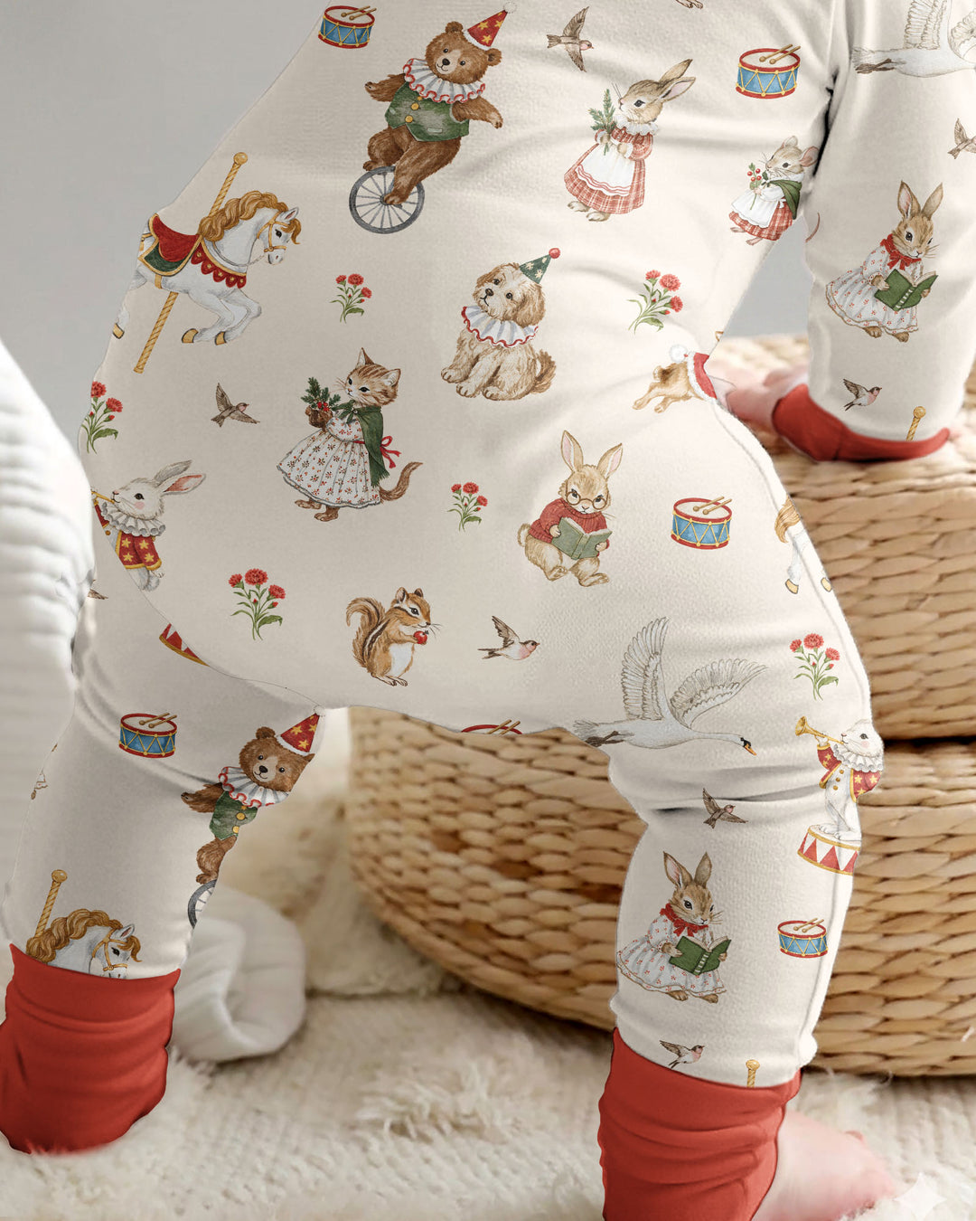 Winter & Vintage Bamboo Convertible Zippy