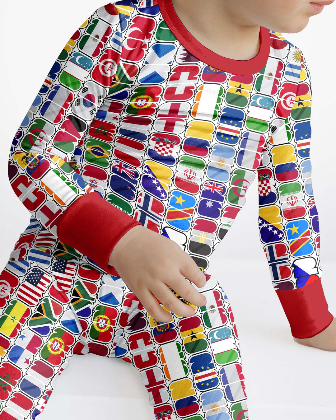 We Are 26 Family Matching Bamboo Two Piece Long Sleeve Pajama Set