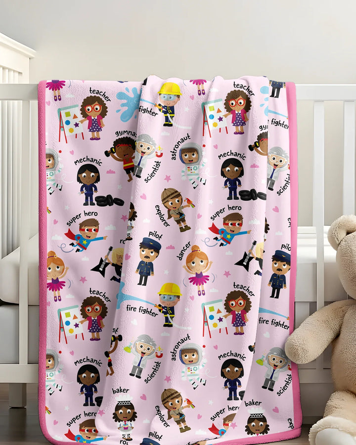 When I Grow Up Bamboo Blanket