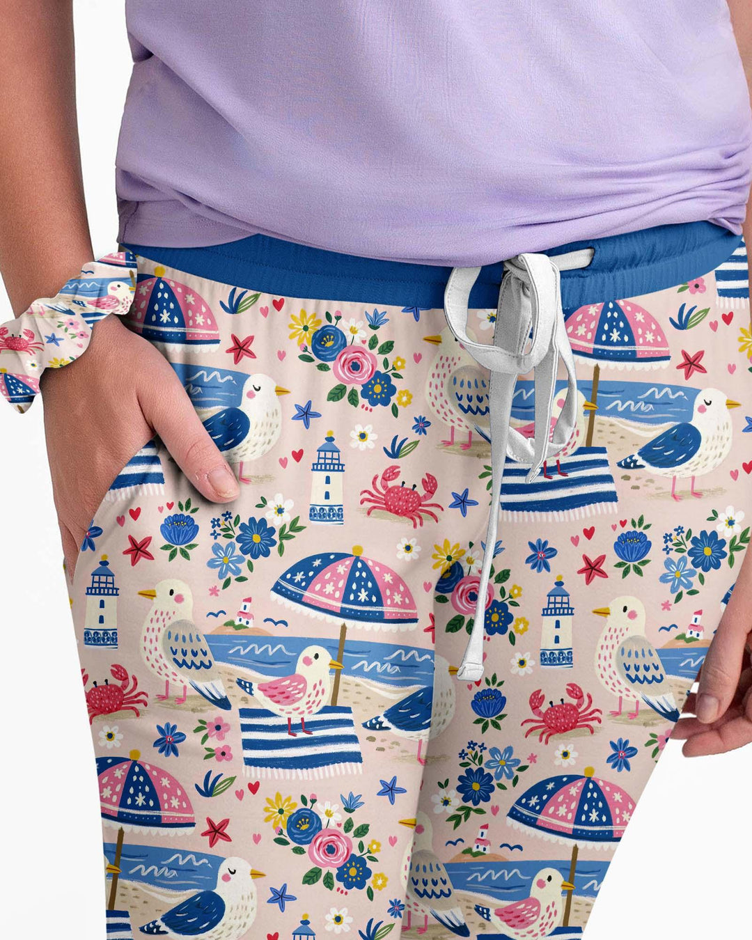 A Day At The Shore Bamboo Women Pajama Set