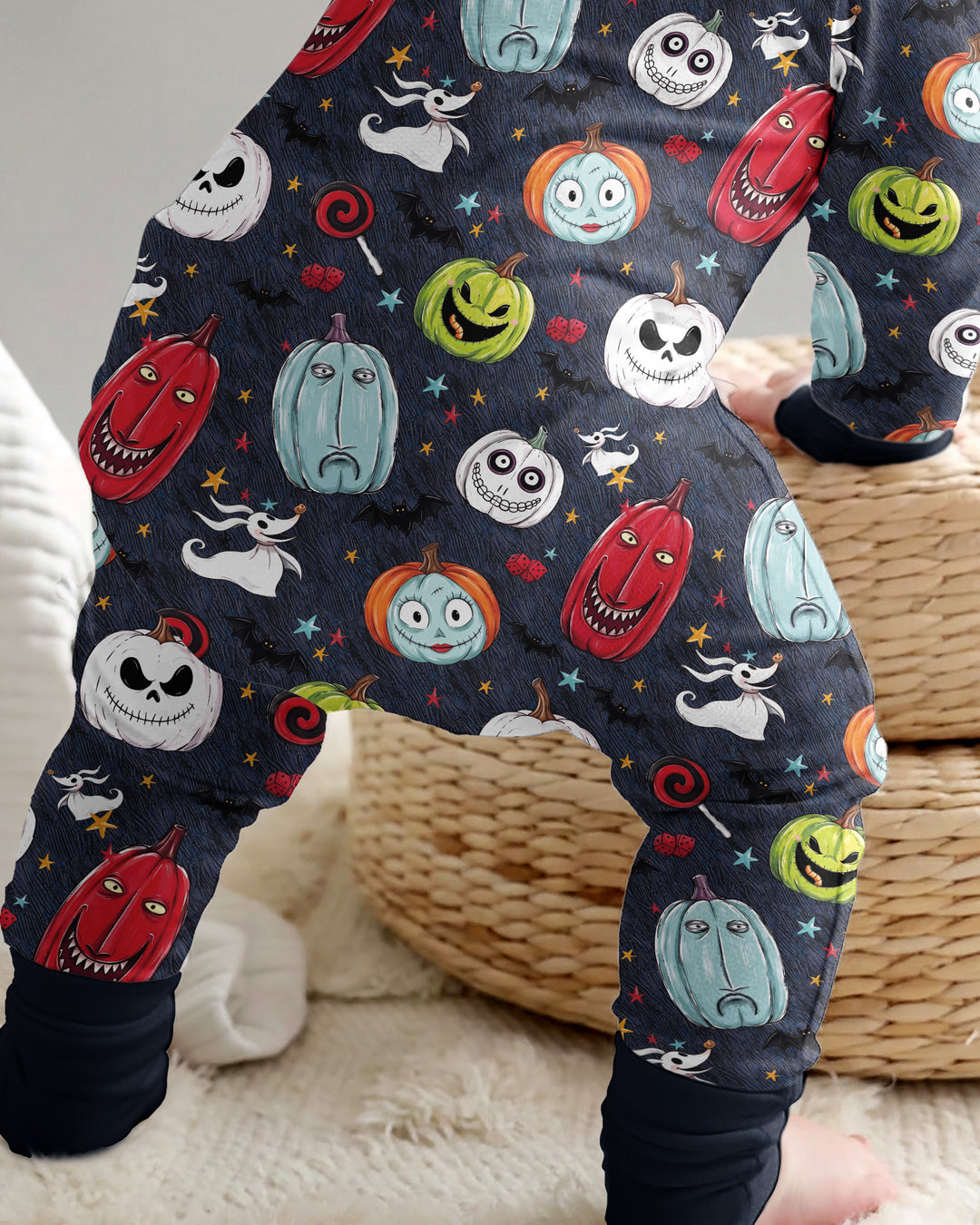 Nightmare Pumpkin Bamboo Convertible Zippy