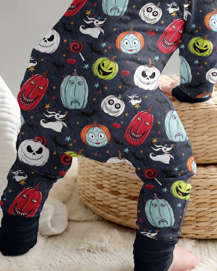 Nightmare Pumpkin Bamboo Convertible Zippy