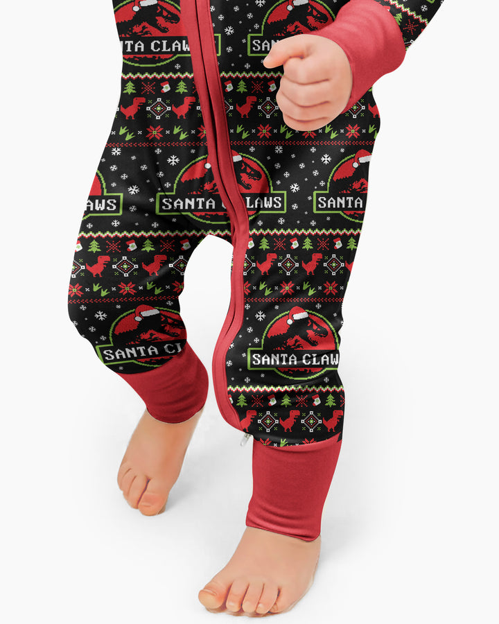 Santa Claws Christmas Bamboo Convertible Zippy