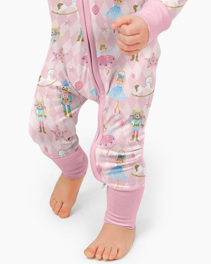 Sorry Can't Nutcracker Season Ballet Christmas Bamboo Convertible Zippy