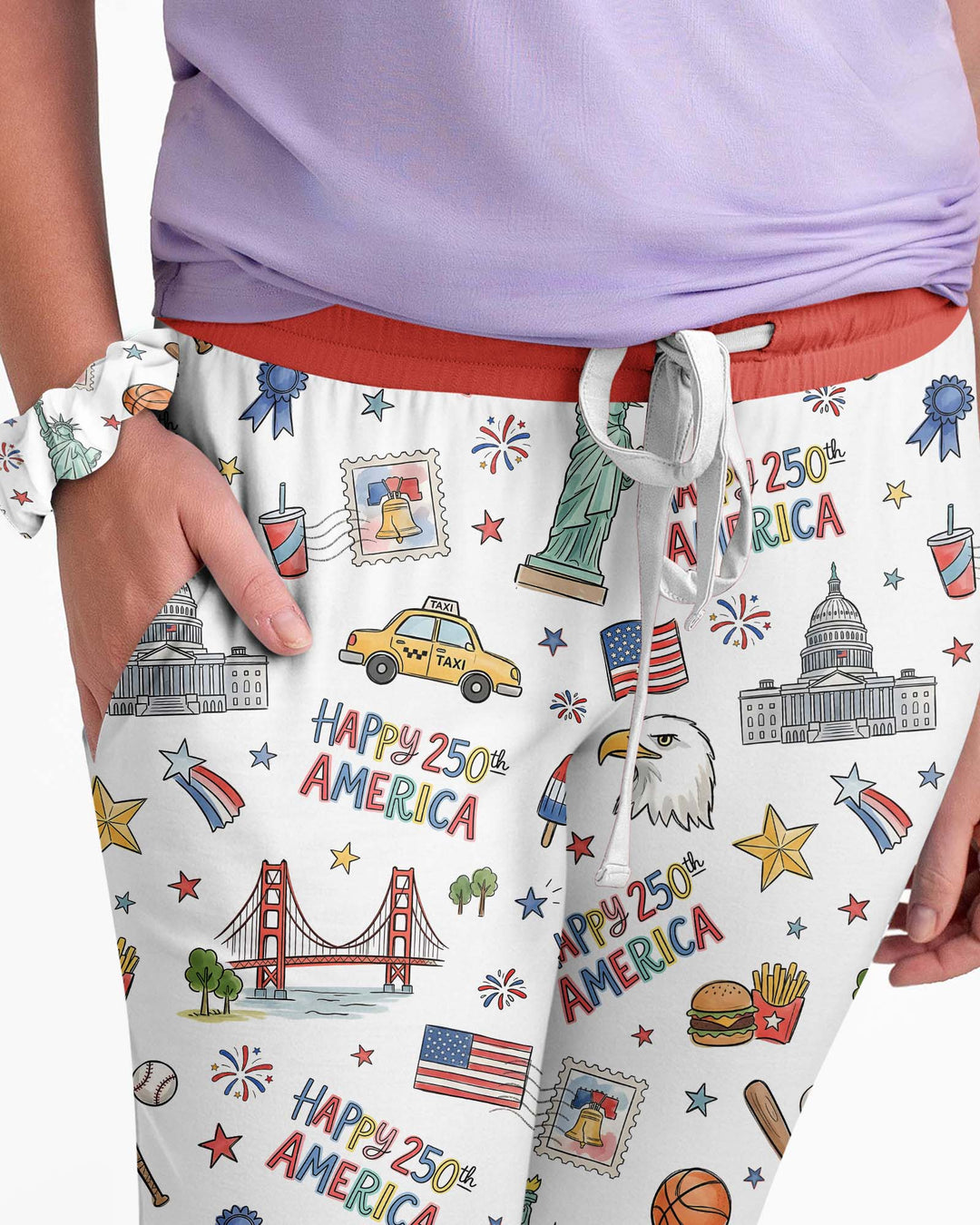 America 250 Celebration Bamboo Women Pajama Set