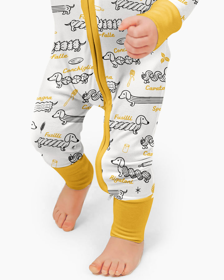 Pasta Pups Bamboo Convertible Zippy