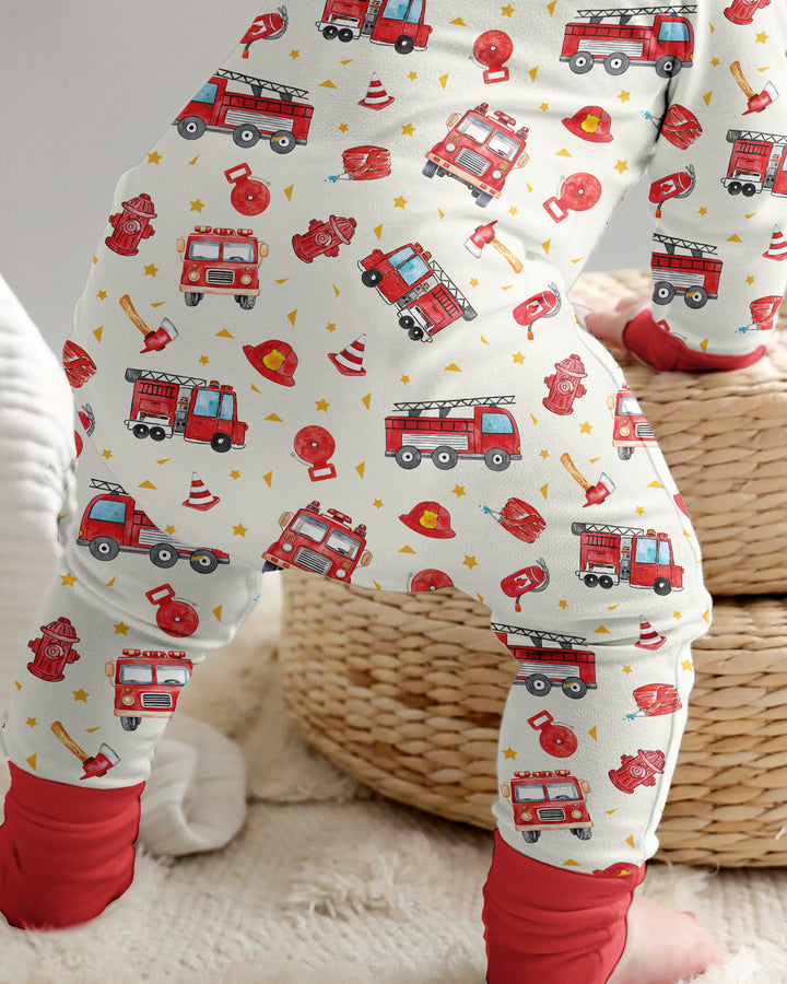 Fire Truck Bamboo Convertible Zippy