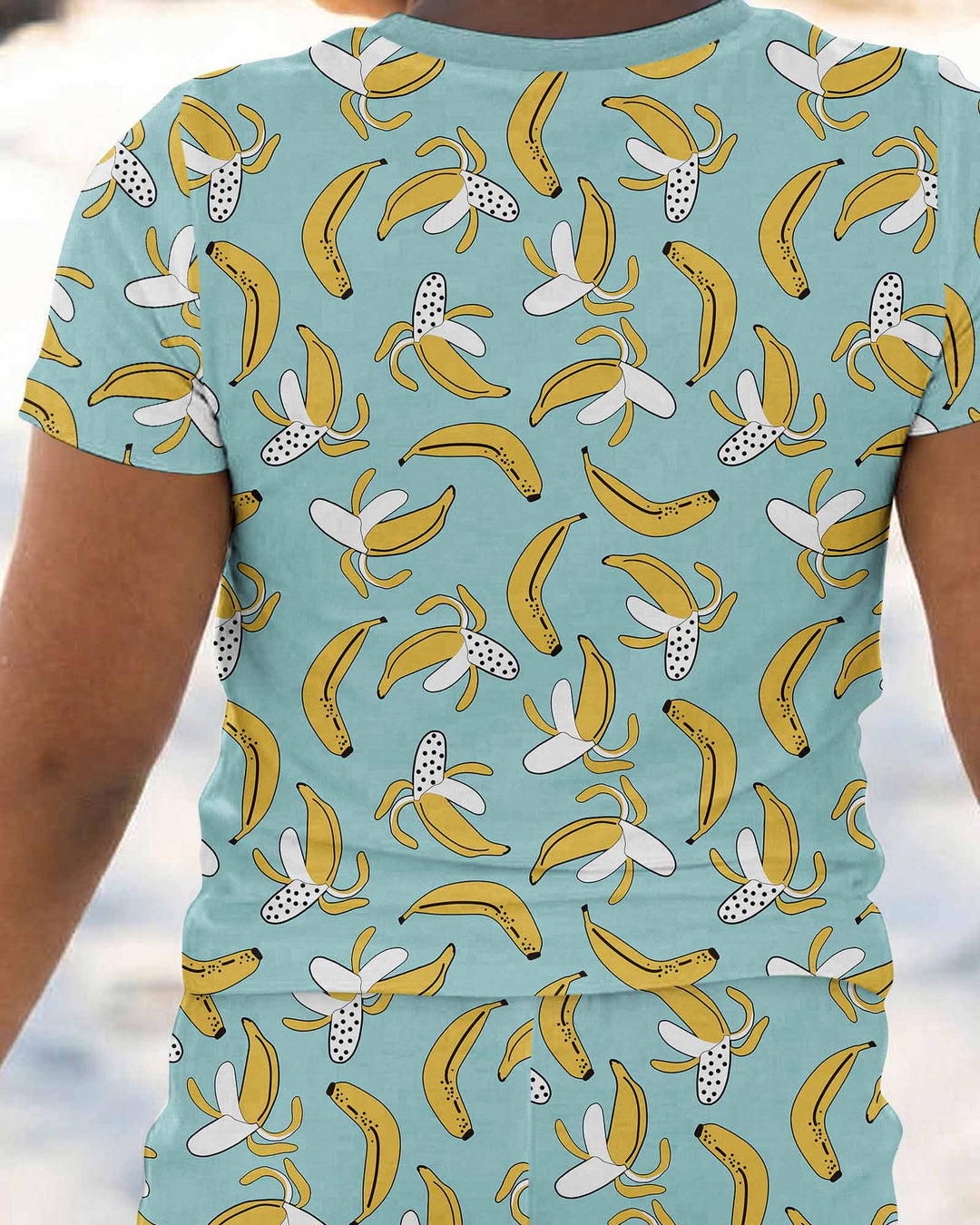 Bananas Bamboo Two Piece Short Sleeve Pyjamas Set