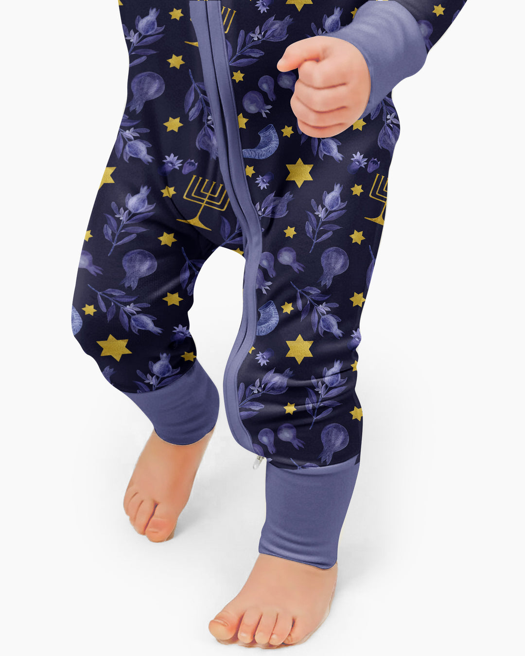 Rosh Hashanah Night Family Matching Bamboo Convertible Zippy