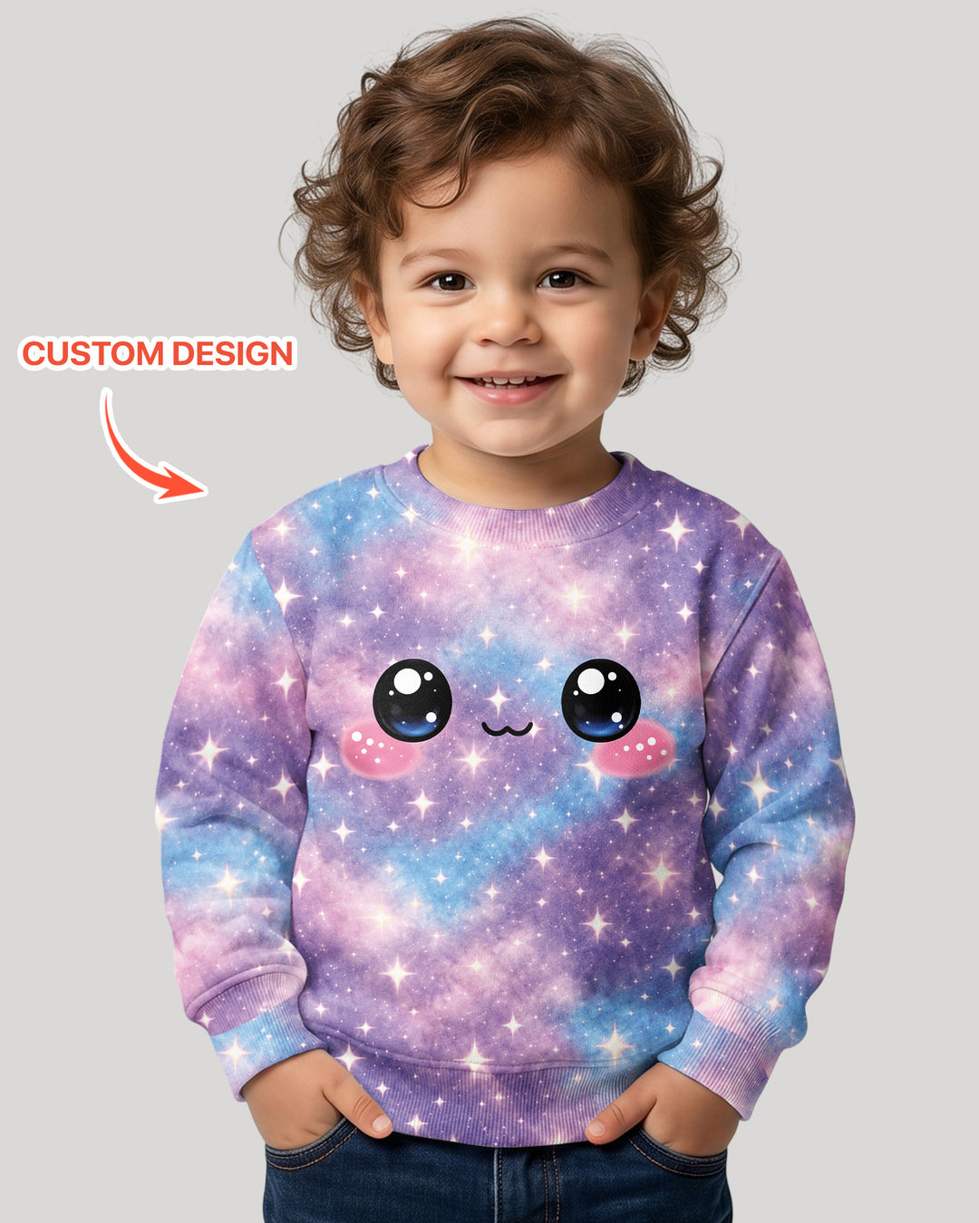 Matching Squishy Dumplings Costume Bamboo Crewneck Sweatshirt