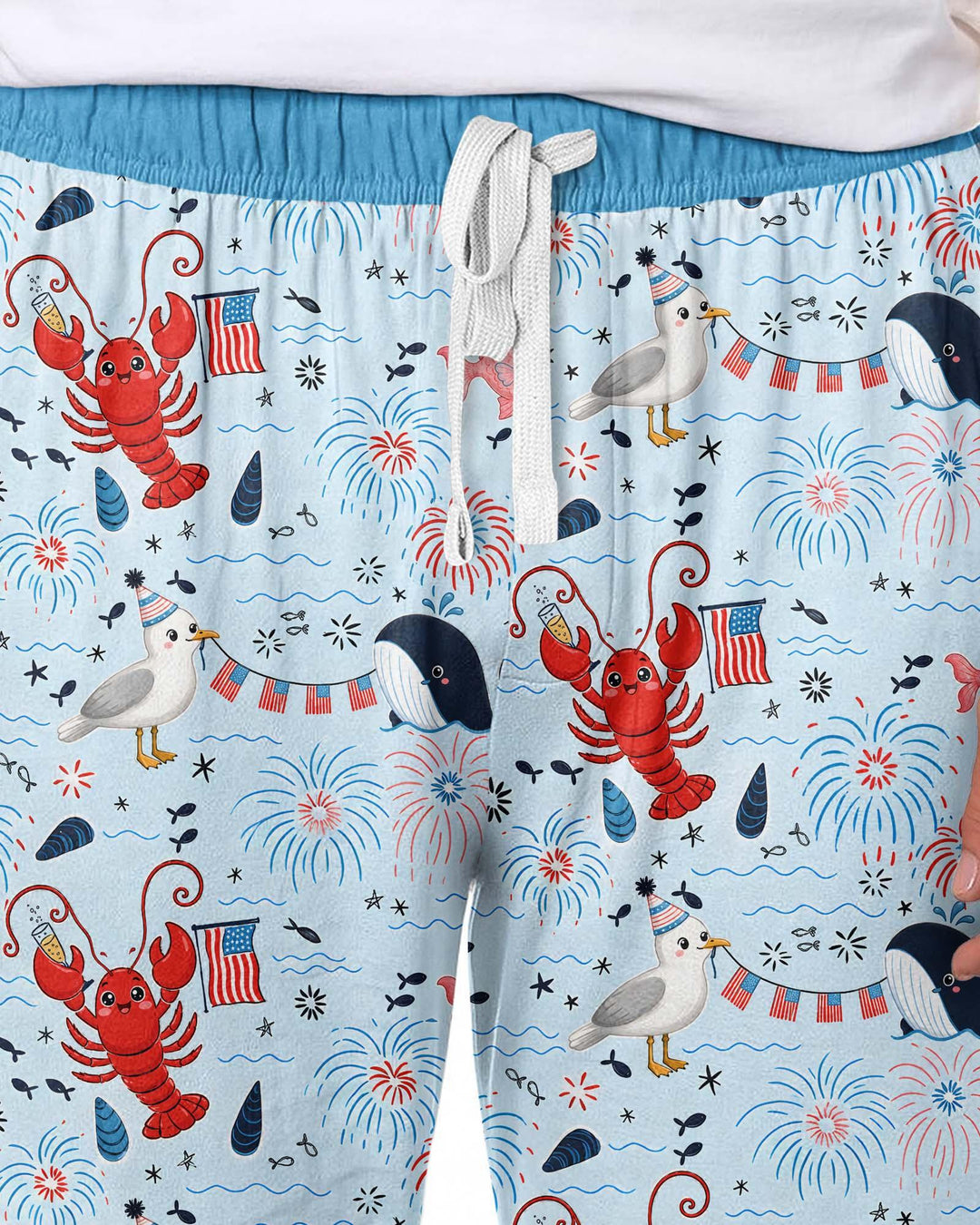Celebrate 4th of July Family Matching Bamboo Men's Pajama Set
