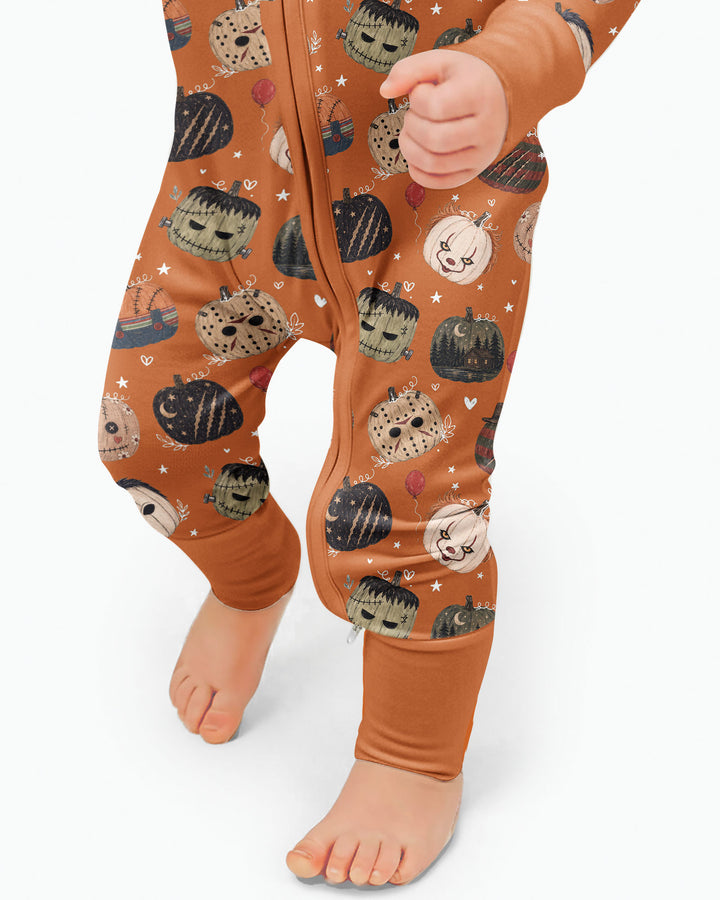 Spooky Slasher Pumpkins Bamboo Convertible Zippy