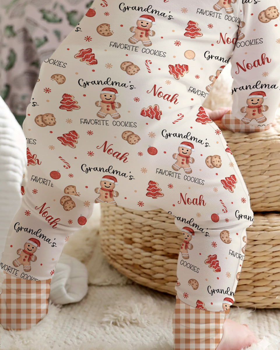 Custom Name Grandma’s Favorite Cookies Bamboo Convertible Zippy