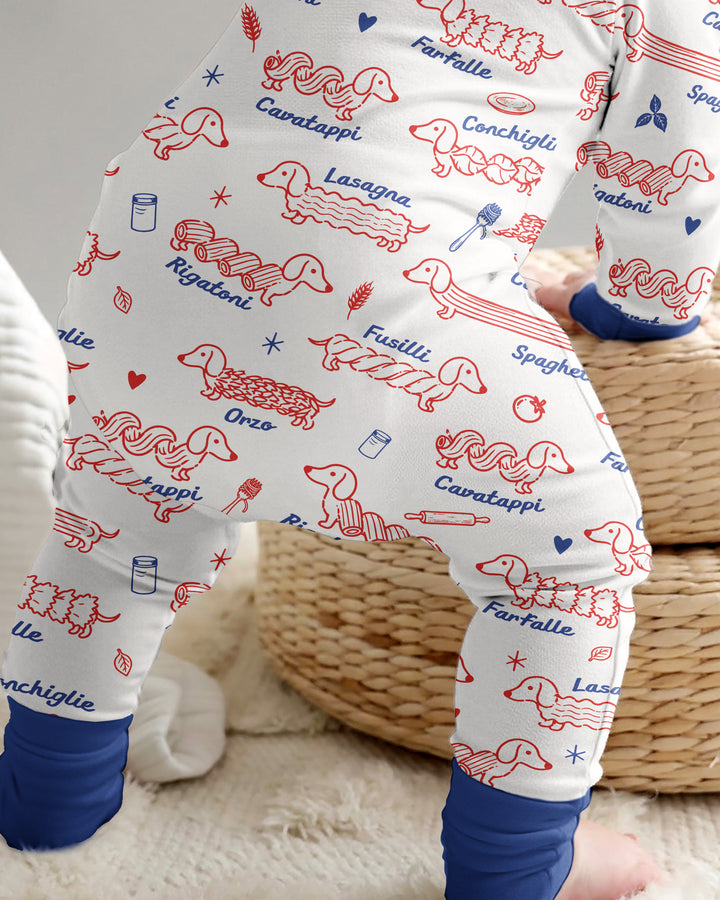 Pasta Pups Bamboo Convertible Zippy