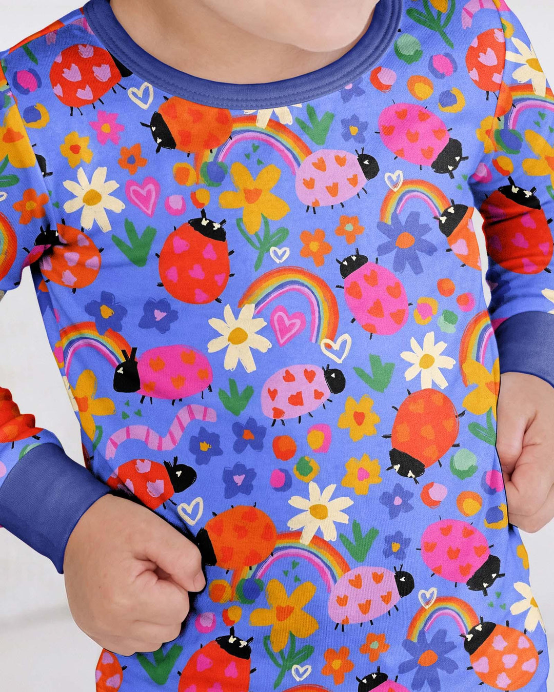Lady Bugs Bamboo Two Piece Long Sleeve Pyjamas Set
