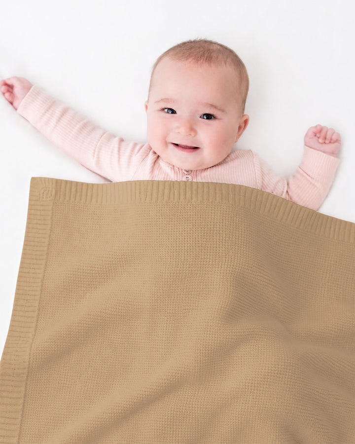 Lovely Floral Embroidered Baby Cotton Blanket