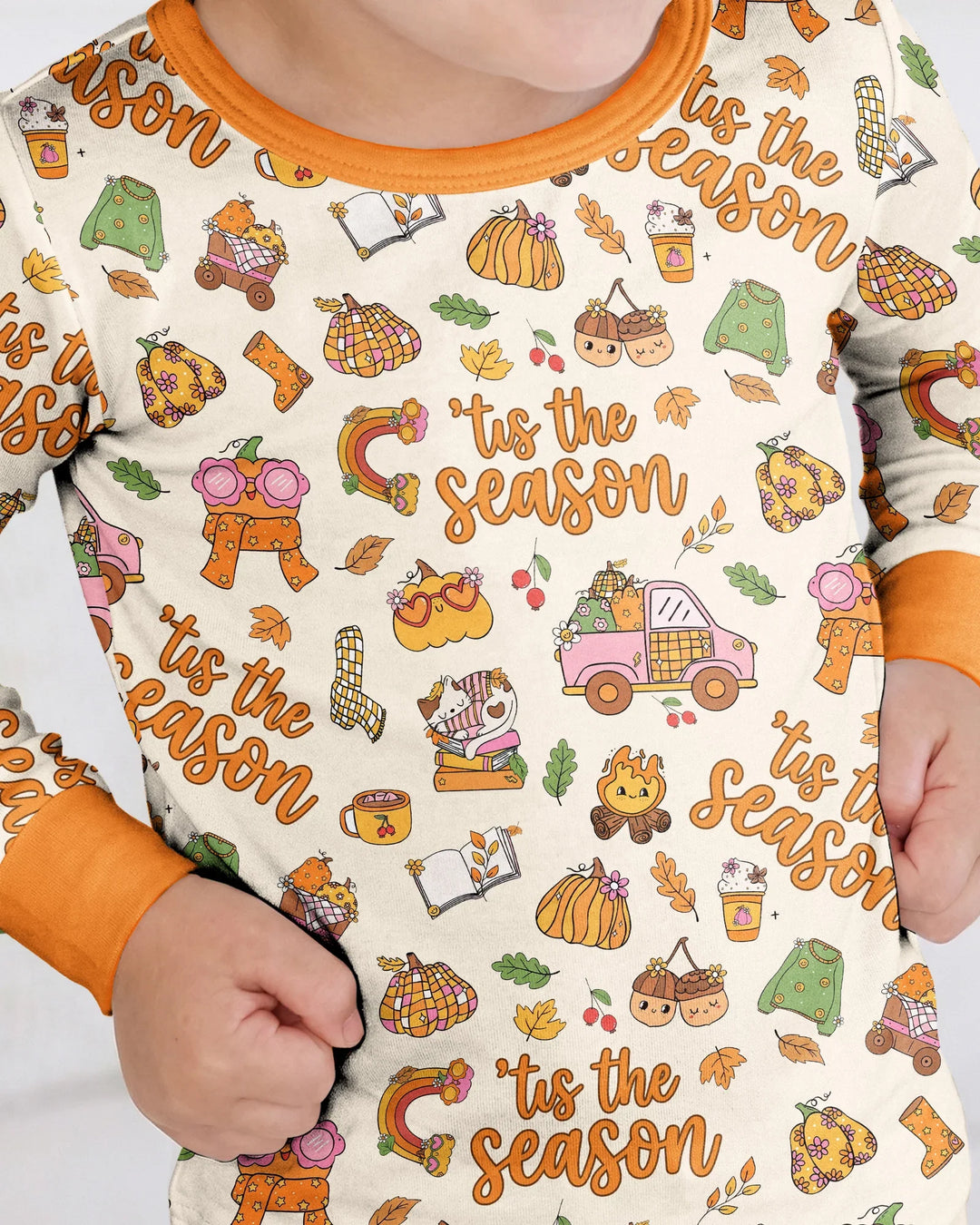 'Tis The Season Bamboo Two Piece Long Sleeve Pajama Set