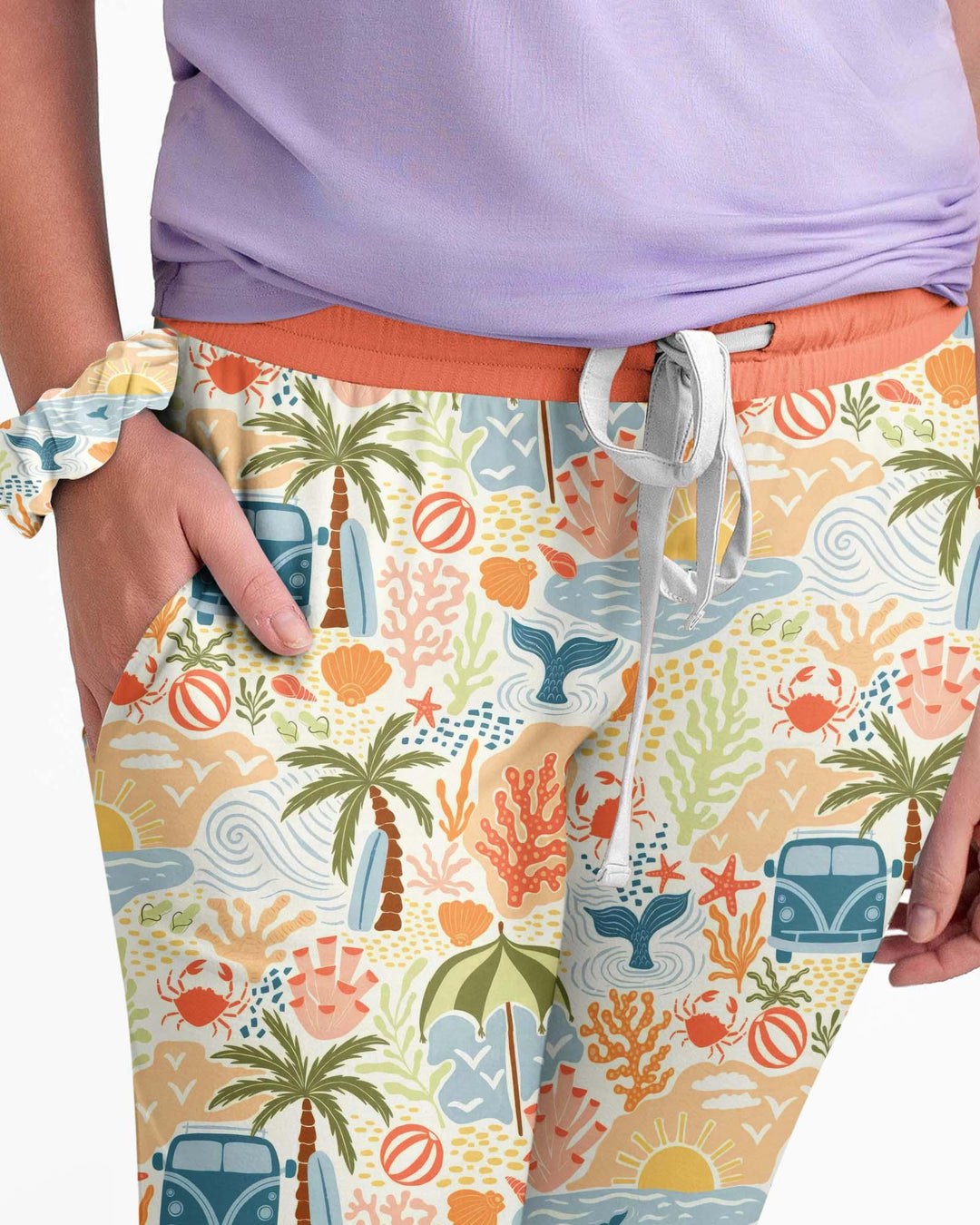 Beachy Boho Bamboo Women Pajama Set