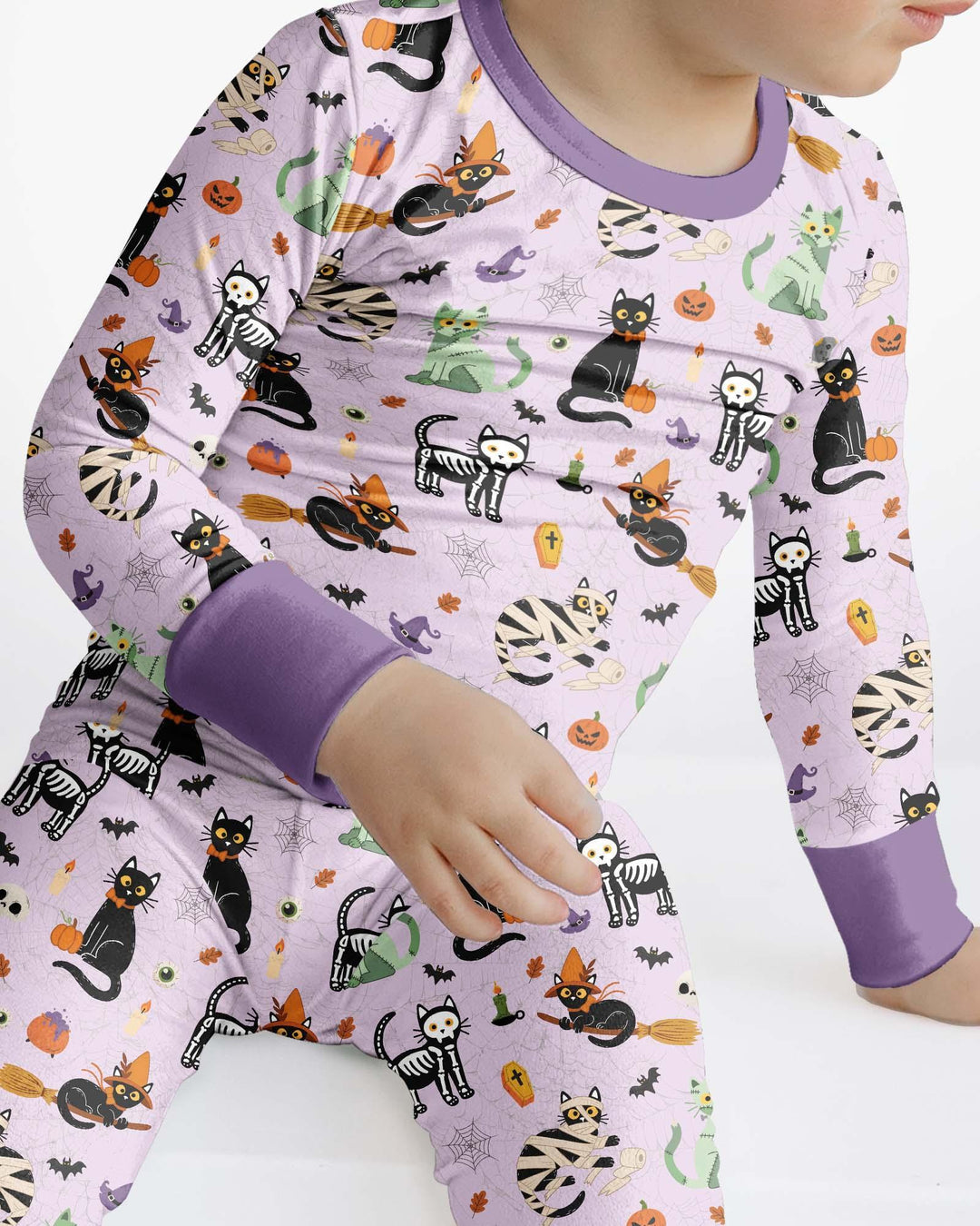Template Bamboo Two Piece Long Sleeve Pyjamas Set