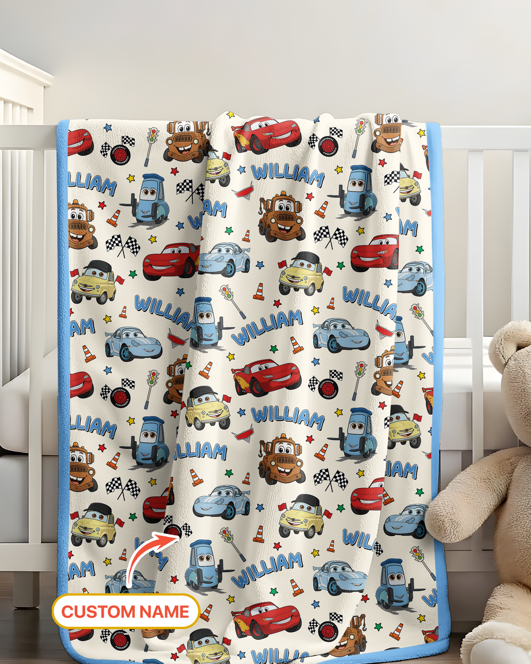 Car Movie Bamboo Blanket