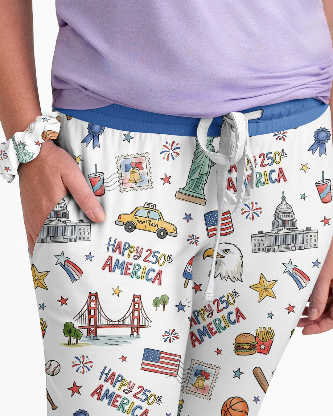 America 250 Celebration Bamboo Women Pajama Set