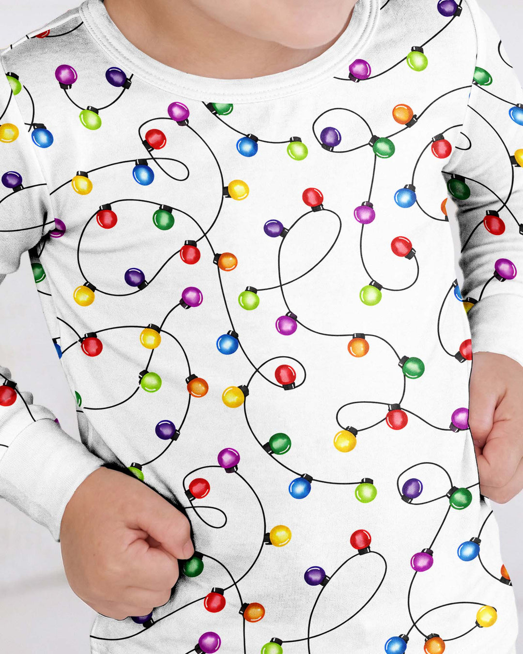 Template Bamboo Two Piece Long Sleeve Pyjamas Set