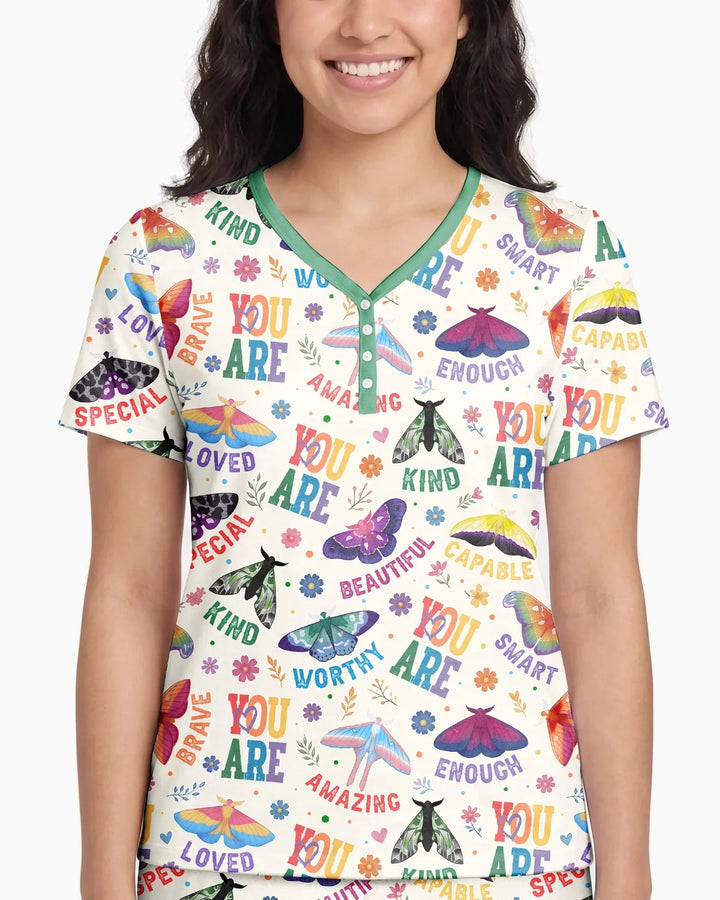 Proud Wings Family Matching Bamboo Women Short Sleeve Short Pajama Set