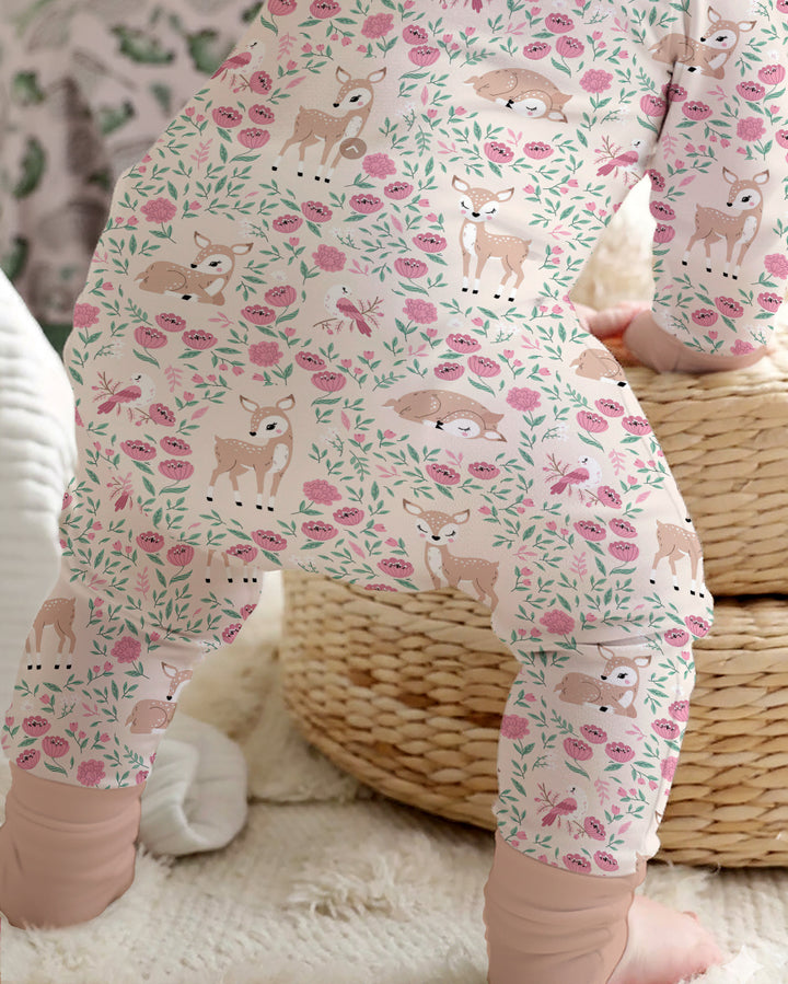 Little Deer Meadow Bamboo Convertible Zippy