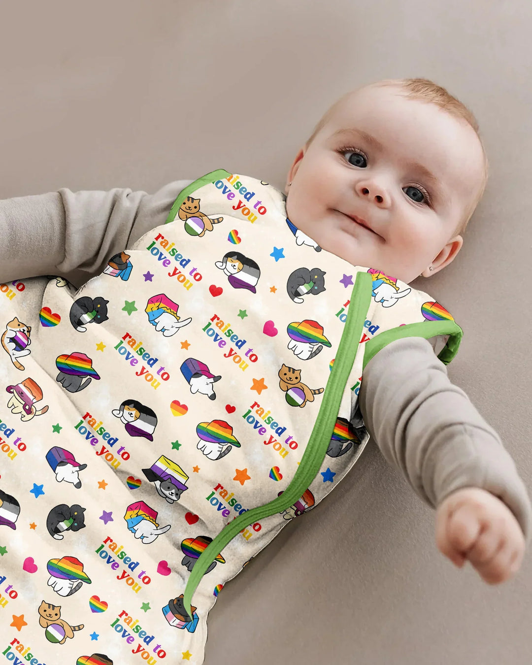 Rainbow Paws Family Matching Bamboo Sleep Bag