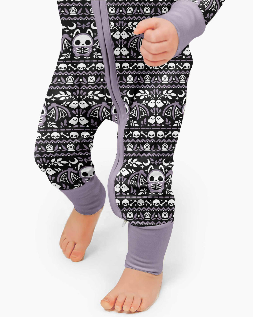 Batty Fair Isle Bamboo Convertible Zippy