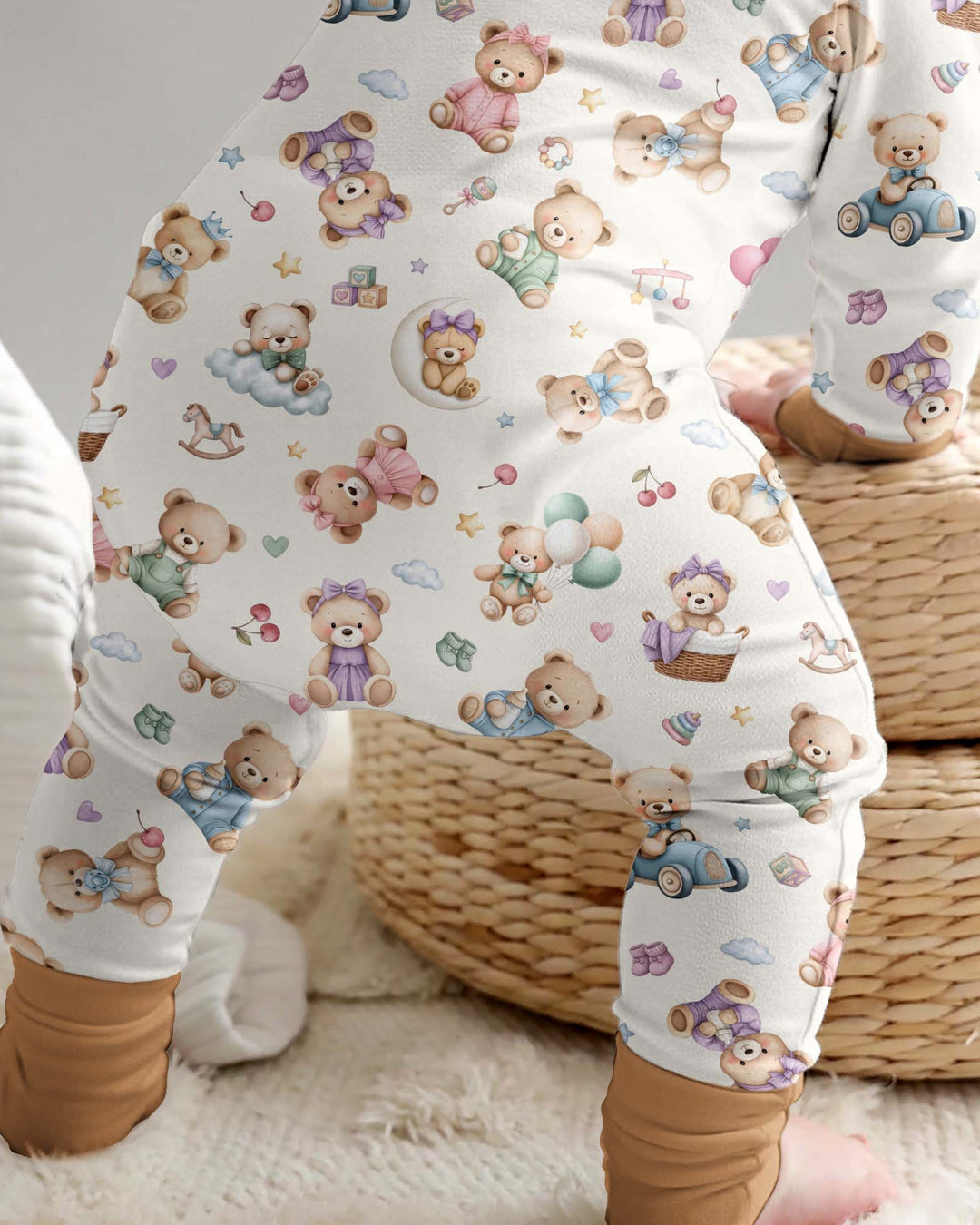 Kawaii Teddy Bamboo Convertible Zippy