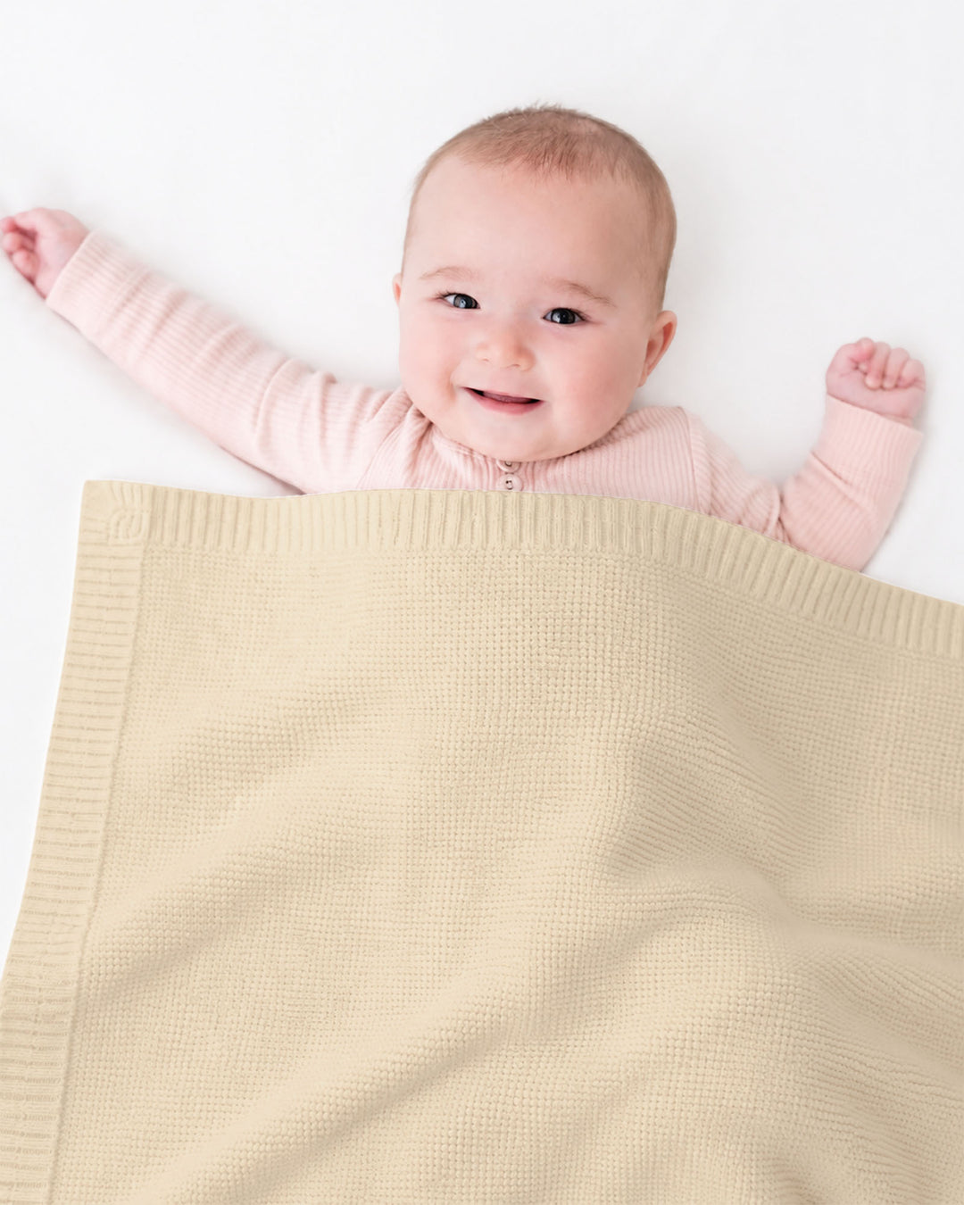 Lovely Floral Embroidered Baby Cotton Blanket