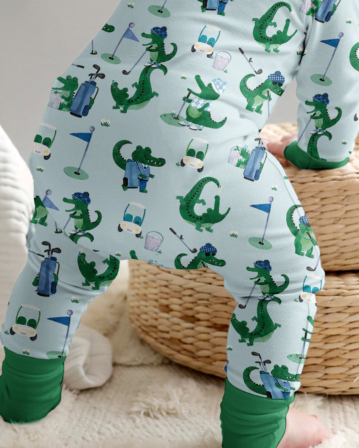 Golfing Gators Bamboo Convertible Zippy