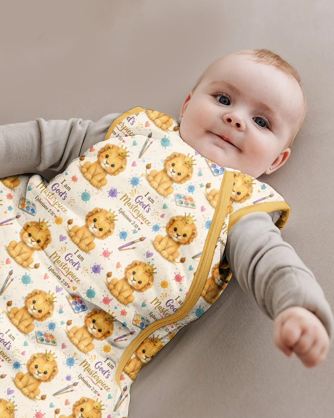 I Am God's Masterpiece Bamboo Sleep Bag