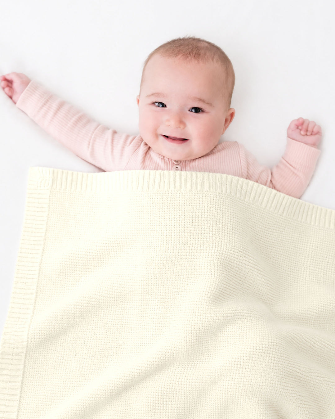 Lovely Floral Embroidered Baby Cotton Blanket