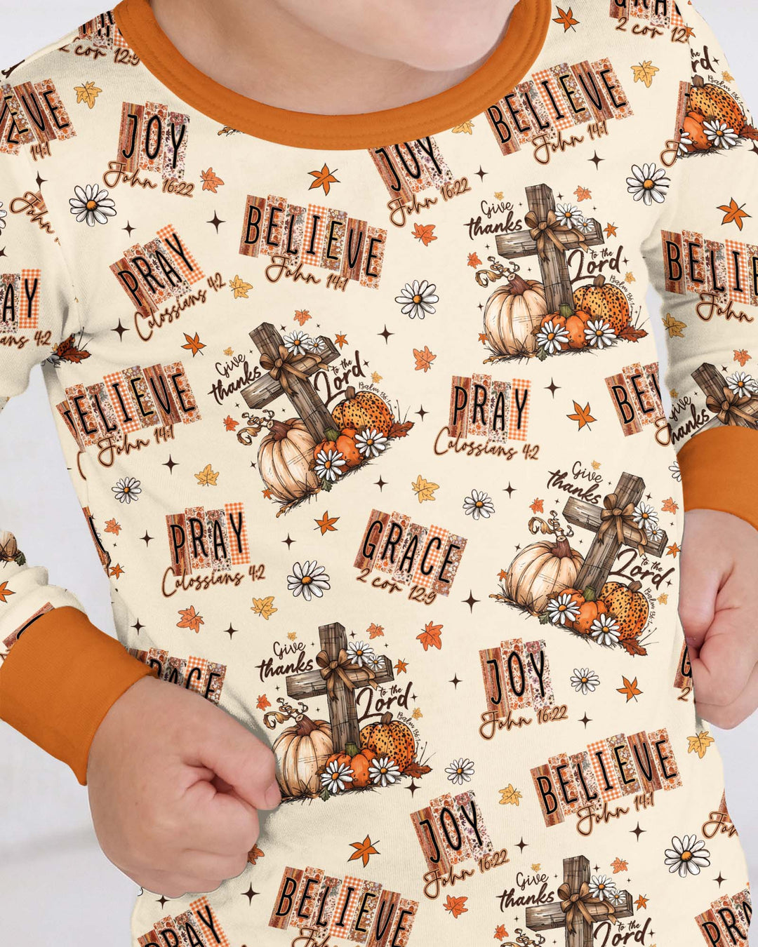 Template Bamboo Two Piece Long Sleeve Pyjamas Set