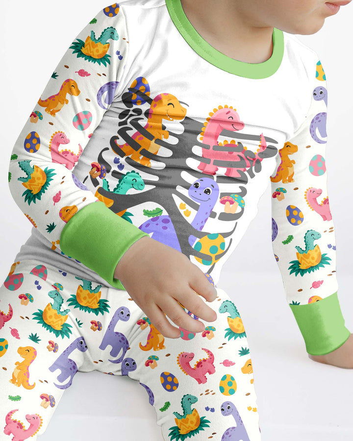 Thoracic Park Bamboo Two Piece Long Sleeve Pajama Set