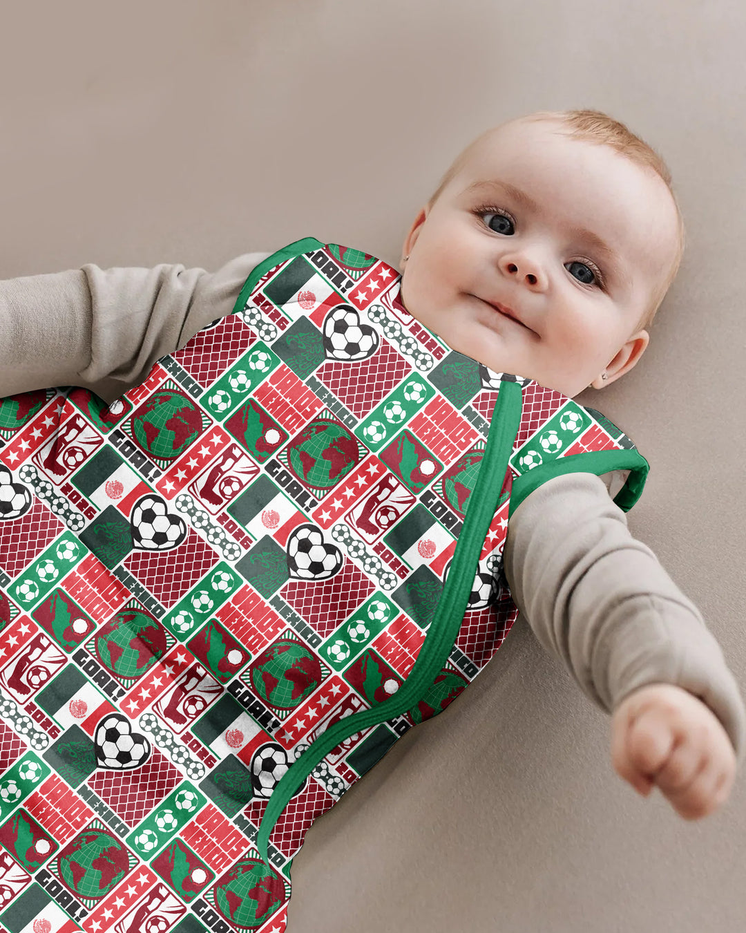 World Soccer Vamos Mexico Bamboo Sleep Bag