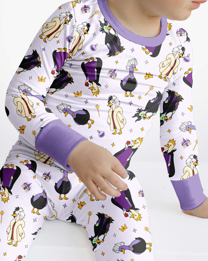 Evil Goose Bamboo Two Piece Long Sleeve Pajama Set