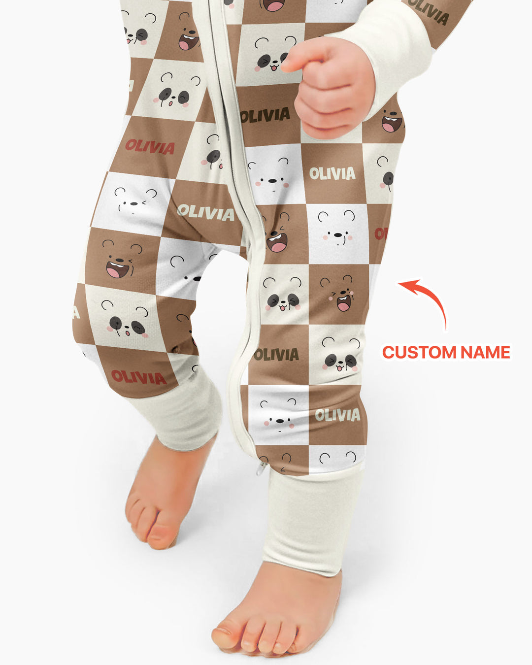 I Am Baby Bears Bamboo Convertible Zippy