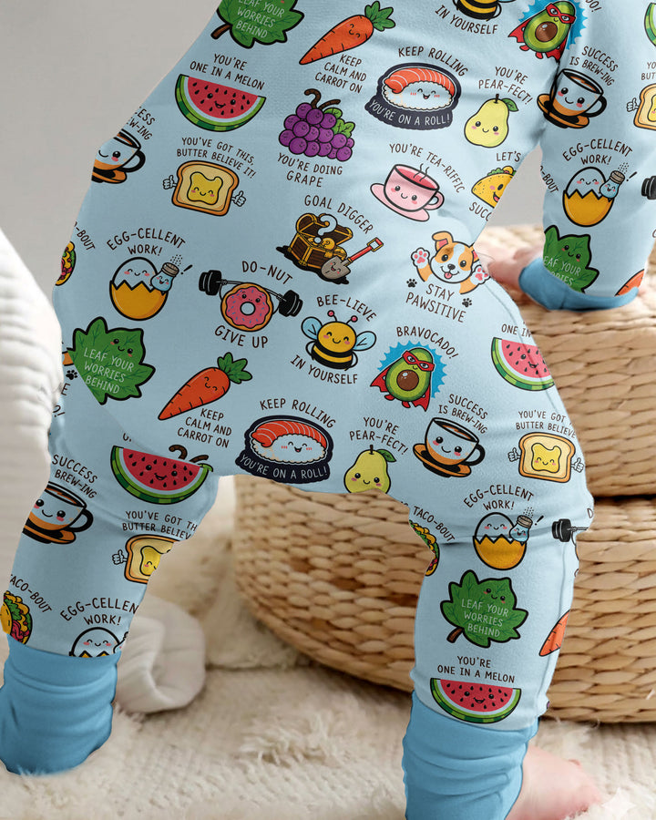 Cute Motivational Puns Bamboo Convertible Zippy