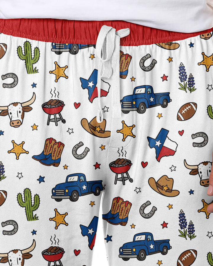 Someone in Texas Loves Me Bamboo Men's Pajama Set