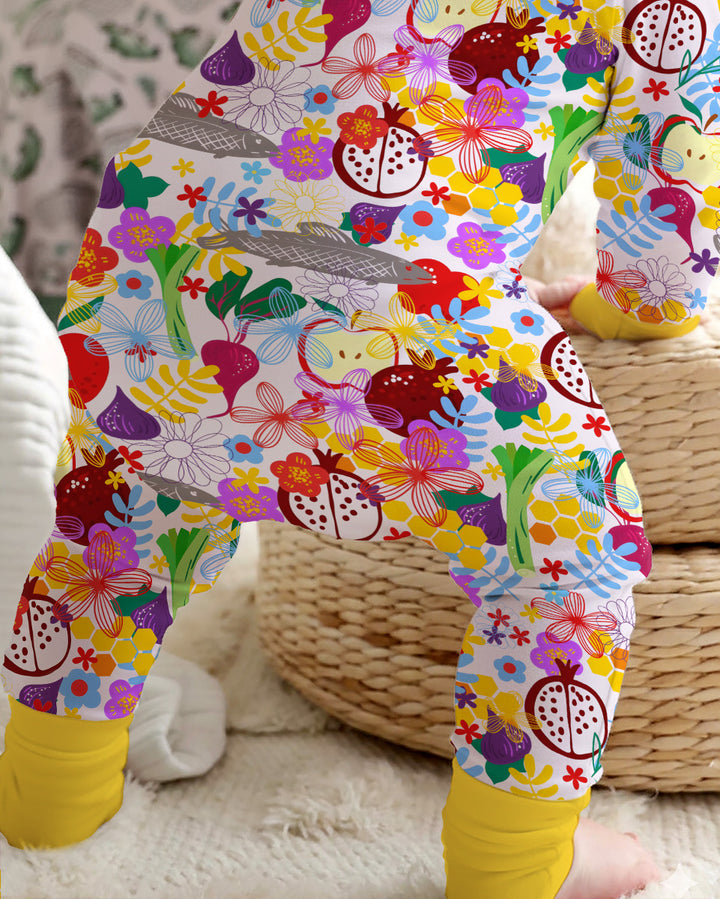 Happy Rosh Hashanah Bamboo Convertible Zippy
