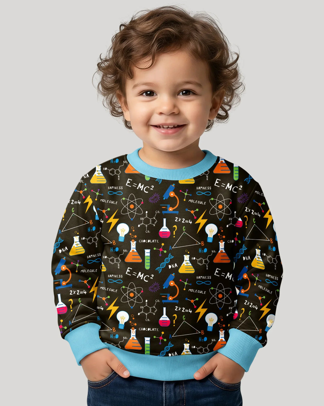 Science Explorer Family Matching Bamboo Crewneck Sweatshirt