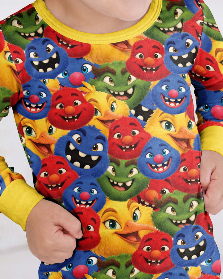Let Have Some Fun Bamboo Two Piece Long Sleeve Pajama Set
