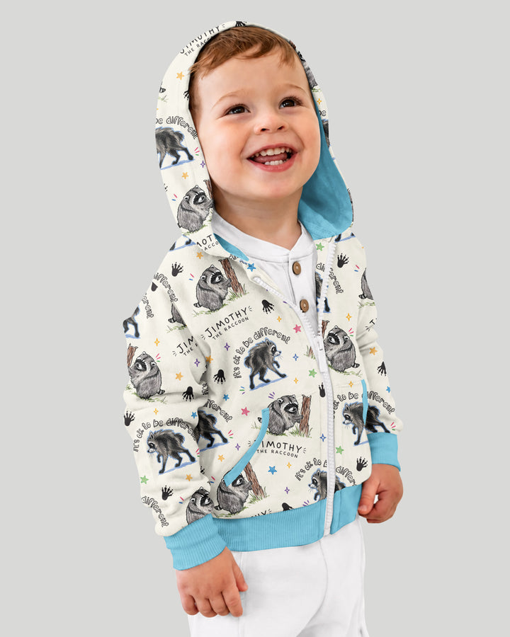 It's Okay to be Jimothy Bamboo Zip Hoodie