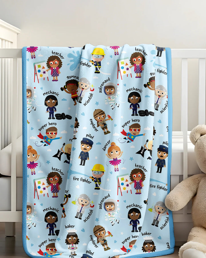 When I Grow Up Bamboo Blanket