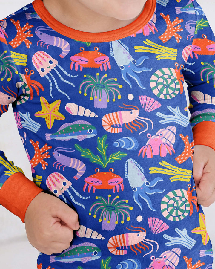 Under the Sea Bamboo Two Piece Long Sleeve Pyjamas Set