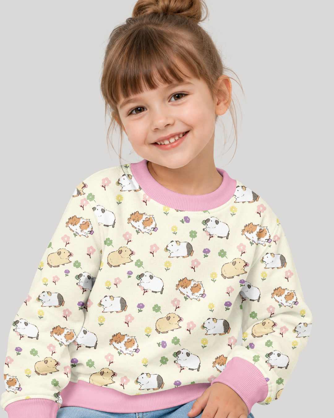 Guinea Pig Garden Bamboo Crewneck Sweatshirt